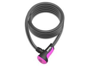 Zapięcie rowerowe ONGUARD NEON 8157PN Linka - 10mm 180cm - uchwyt + 2 x Klu