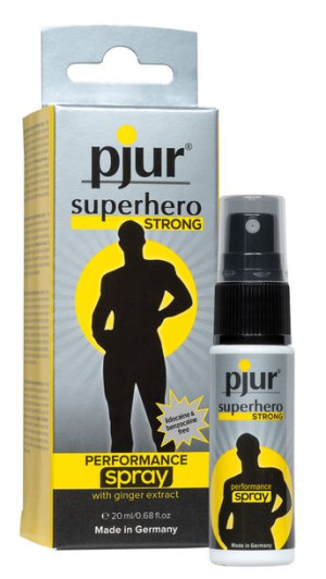 Spray Opóźniający dla Mężczyzn pjur superhero strong performance spray 20ml