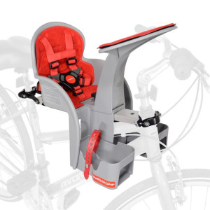 Fotelik rowerowy przedni WeeRide Safe Front czerwony
