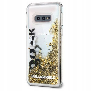 KARL LAGERFELD Glitter etui do Galaxy S10e G970