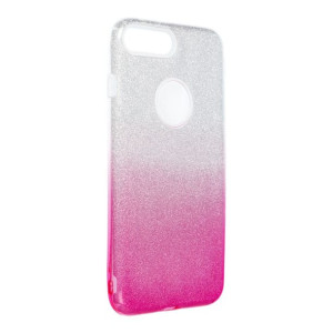 Futerał Forcell SHINING do IPHONE 7 Plus / 8 Plus transparent/róż