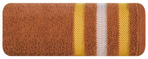 Bawełniany ręcznik frotte GRACJA 30X50 ceglany
