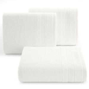 Puszysty ręcznik bawełniany LINEA 50X90 biały