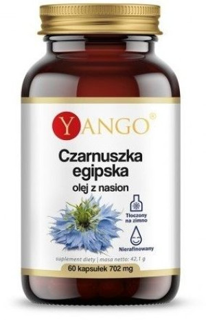 Yango Czarnuszka egipska olej z nasion 702 mg 60 k