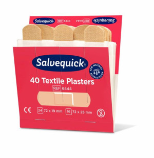 Plastry tekstylne Cederroth Salvequick, 40 szt.