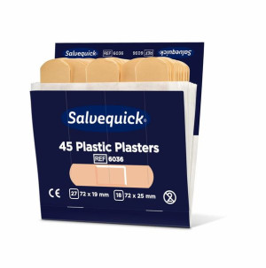 Plastry plastikowe Cederroth Salvequick, 45 szt.