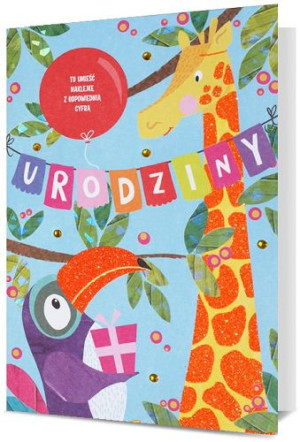 Kartka urodzinowa dla dziecka - naklej liczbę lat HM 2268