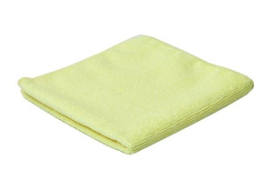 Ścierka mikrofibra 40x40cm żółta clean24