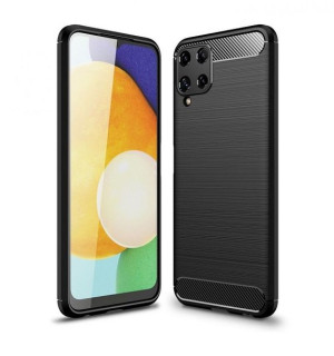 Tech-Protect TPUCarbon | Etui do Galaxy A22 4G - BLACK