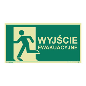 Wyjście ewakuacyjne lewe 15x28,5