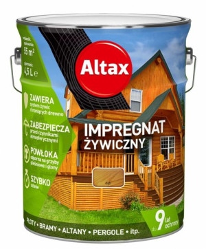 Altax Impregnat Żywiczny 4,5L Dąb