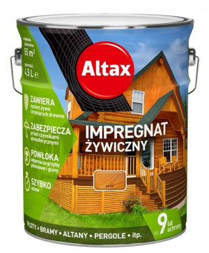 Altax Impregnat Żywiczny 4,5L Pinia