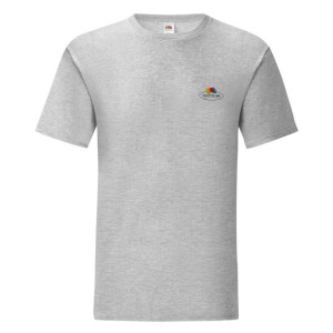 Koszulka męska Vintage z małym logo Fruit of the Loom Heather Grey L