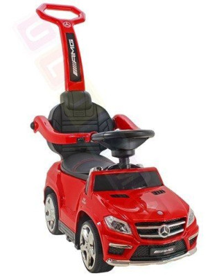 Jeździk, pchacz, bujak: Mercedes GL63 AMG czerwony