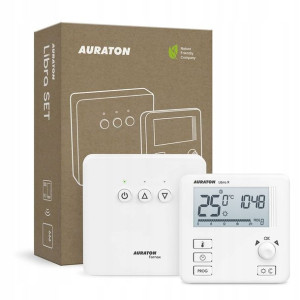 Sterownik Pokojowy Bezprzewodowy Auraton Libra Set