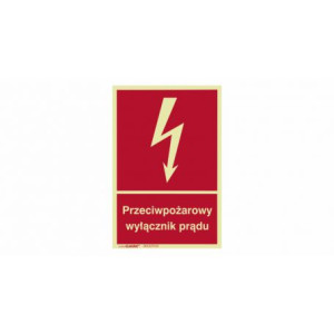 F103 Przeciwpożarowy wyłącznik prądu