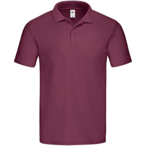Koszulka męska Original Polo Fruit of the Loom Burgund 3XL