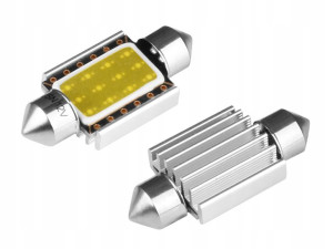Żarówki VISION 36mm 12V 1xCOB LED biała 2 szt.