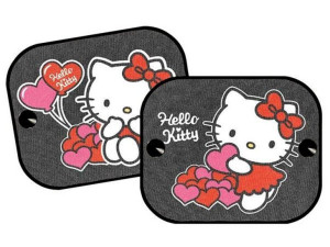 Zasłonki na szybę 36x44 cm, Hello Kitty, 2 szt.