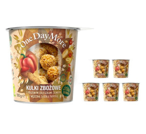 Kulki Zbożowe Orzeszki Ziemne i Papryka zestaw