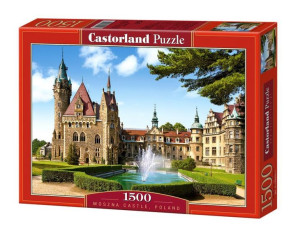 Puzzle 1500 Zamek Moszna Polska Castor