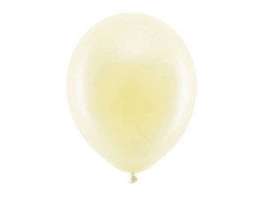 Balony Pastelowy Kremowy Rainbow 30 Cm 10 Sztuk