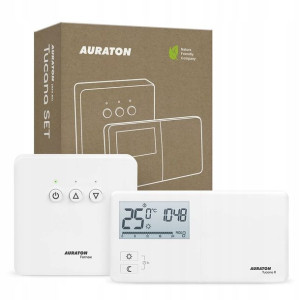Bezprzewodowy Regulator Termostat Pokojowy Auraton