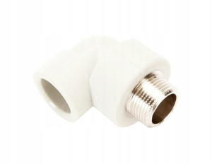 Kolano Zgrzewane Pp-r Polipropylen 90° 20 X 1/2 Gz
