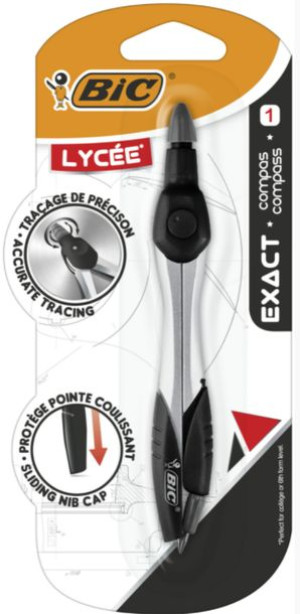 Cyrkiel Bic Exact Lycee Czarny