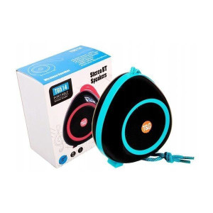 Głośnik Przenośny Bluetooth Tg-514 3w Micro Sd Aux Turkusowy