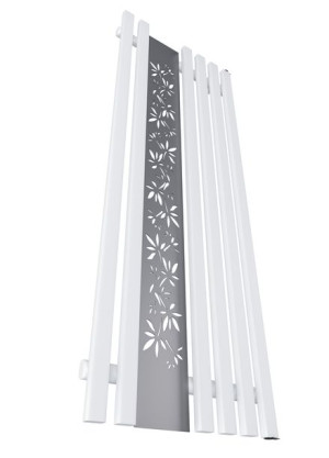 Grzejnik dekoracyjny FLOWER 140x60 BIAŁY MAT