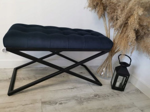 Ławka Pikowana Loftowa do Przedpokoju P
