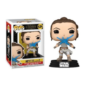 Figurka Funko Pop 434 Rey With Two Lightsabers