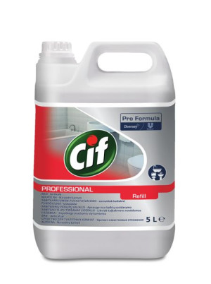 Płyn do mycia łazienki Cif Professional Washroom 2in1 5L