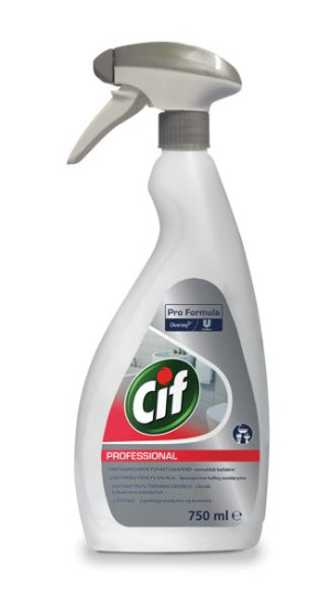 Płyn do mycia łazienki Cif Professional Washroom 2in1 750ml Bleach