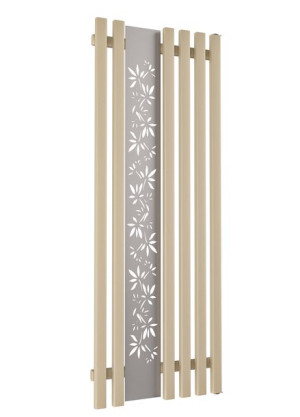 Grzejnik dekoracyjny FLOWER 140x60 QUARTZ 1