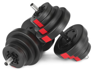 Hantle kompozytowe Hop-Sport 2x20kg PRO