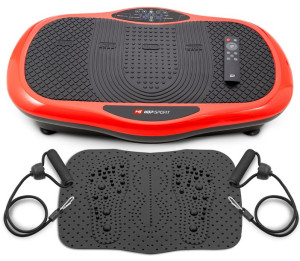 Platforma wibracyjna 3D HS-070VS Scout-Czerwona+mata