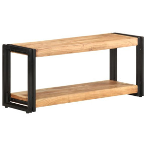 Szafka pod TV, 90x30x40 cm, lite drewno akacjowe