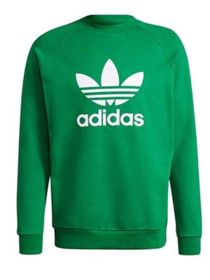 BLUZA męska ADIDAS Trefoil H06653 zielona