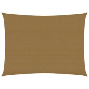 Żagiel przeciwsłoneczny, 160 g/m², taupe, 2,5x3,5 m, HDPE