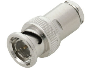 Wtyk BNC skręcany metalowy na kabel RG59