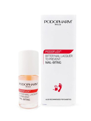 Gorzki lakier do paznokci przeciw obgryzaniu PODOFLEX Podopharm 9 ml