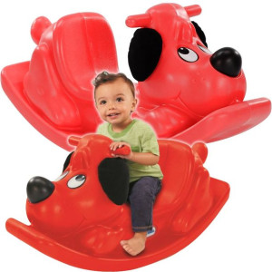 Little Tikes Piesek Na Biegunach Bujak Czerwony 174254