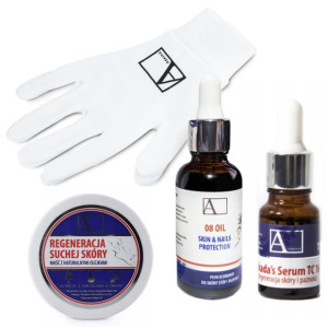 Serum arkada TC16 + płyn 08 Oil + i maść kolagenowa + GRATIS rękawiczki