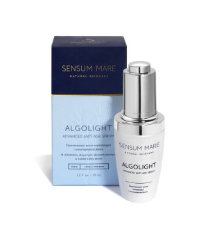 Sensum Mare AlgoLight Serum do twarzy na trądzik zaskórniki algi morskie 35