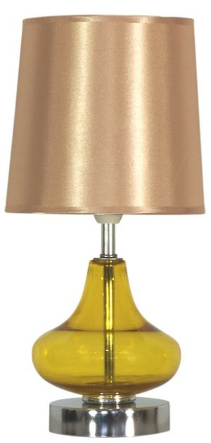 Alladina Lampka 1x40w E14 Bursztyn