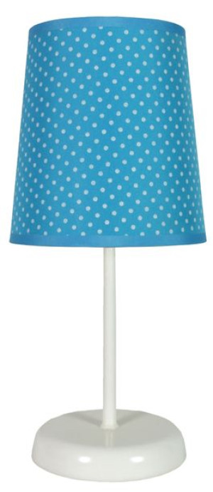 Gala Lampka 1x40w E14 Niebieska W Kropki
