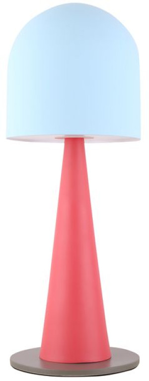 Visby Lampa Stołowa 1x40w E27 Niebieski, Czerwony