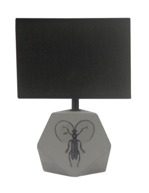 Animi Lampa Gabinetowa 1x40w E14 Jasny Szary